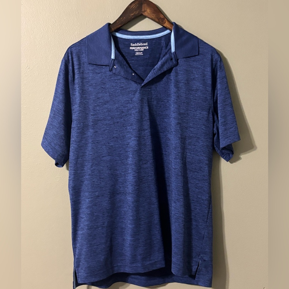 Saddlebred Men's Navy Polo Shirt